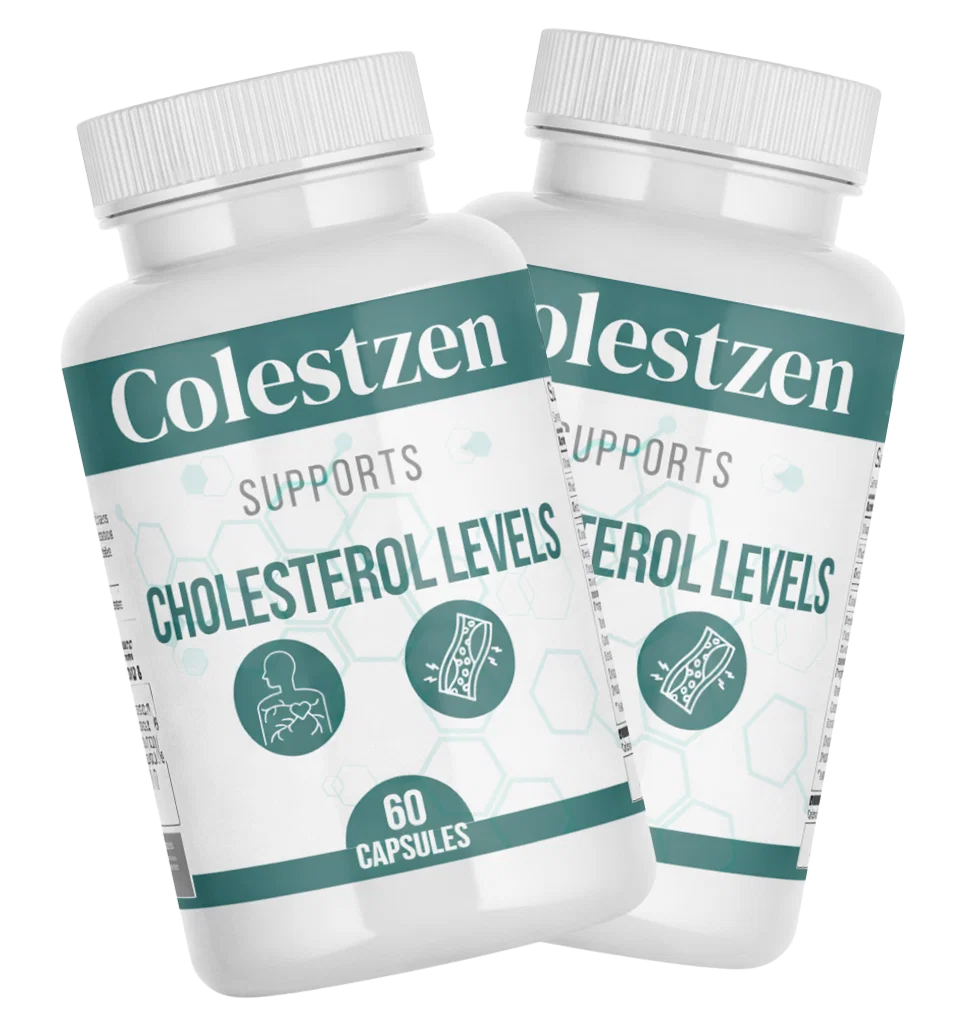 ColestZen natural cholesterol support supplement bottle